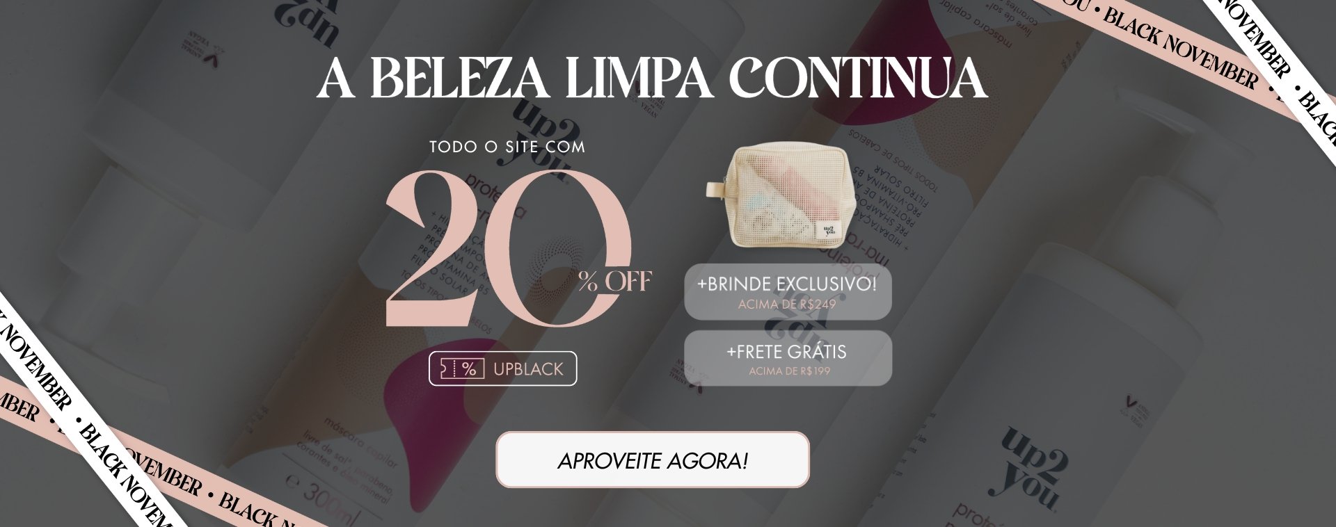 Black November - benefícios 